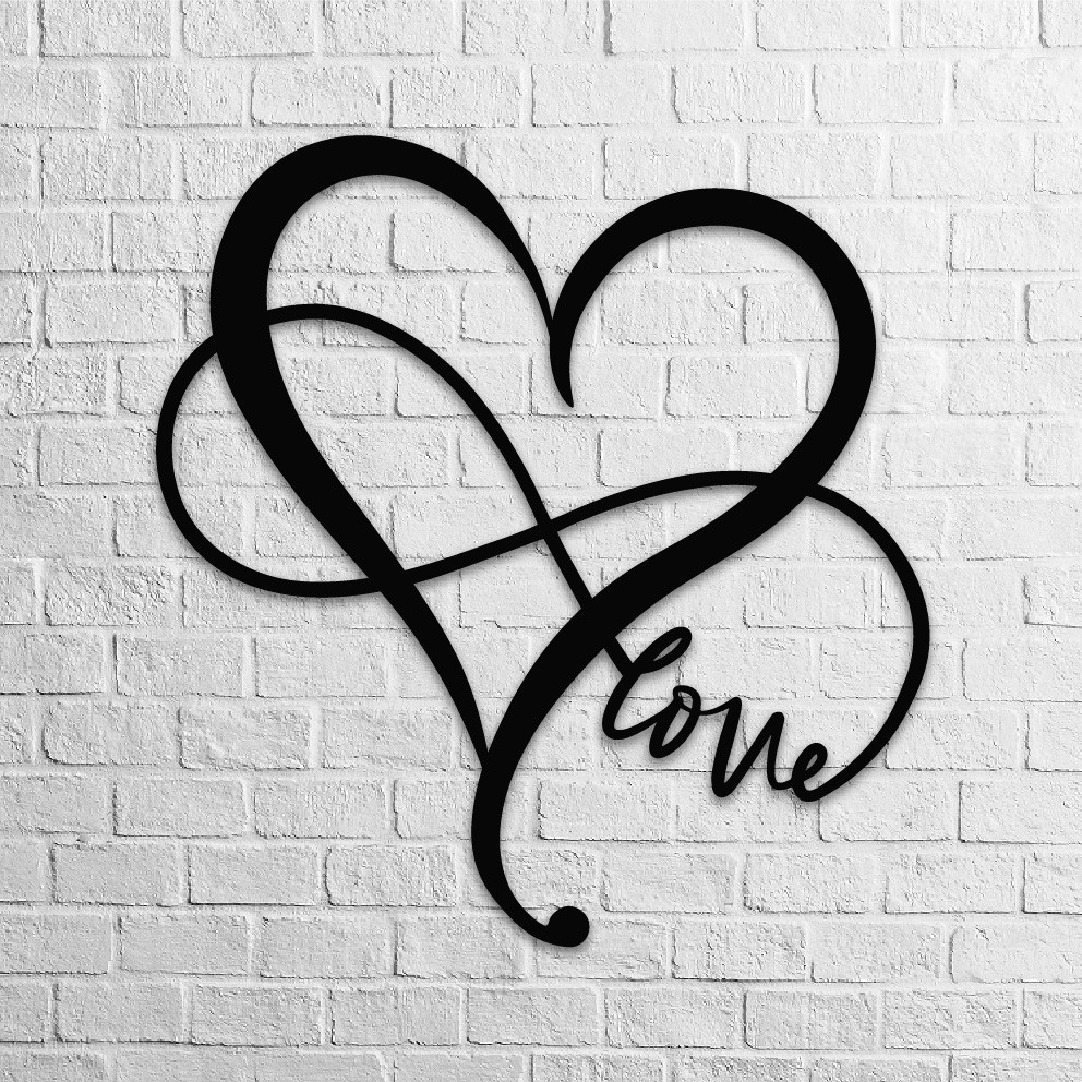Infinite Love Metal Decor | ARTUNGA