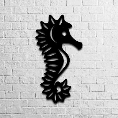 Seahorse Metal Decor