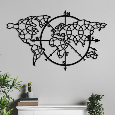 WORLD MAP WALL ART