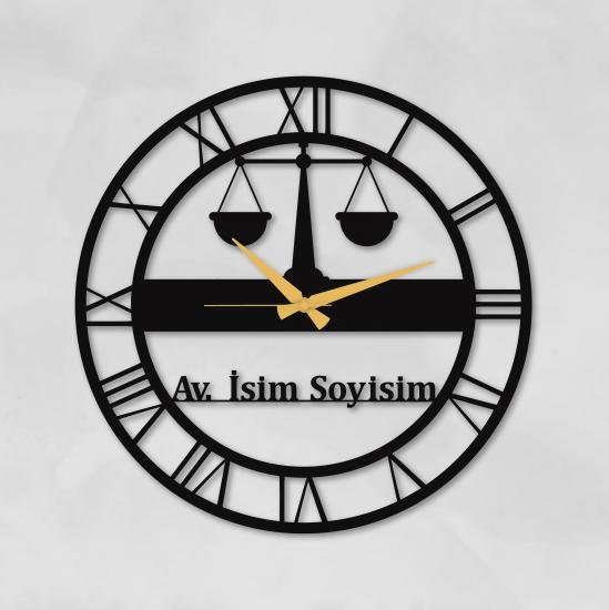 Lawyer Wall Clock