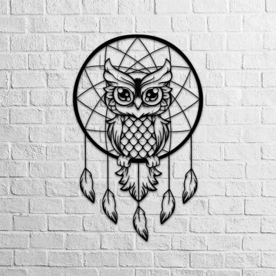 Owl Metal Decor