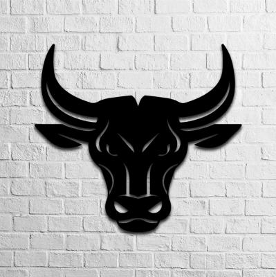 Bull Metal Decor