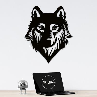 Wolf Metal Decor