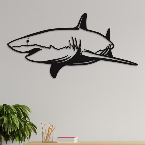 Shark Metal Decor