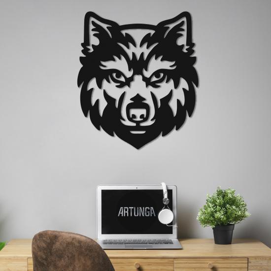 Wolf Metal Decor