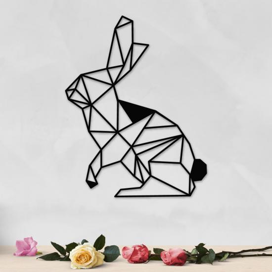 Rabbit Metal Decor