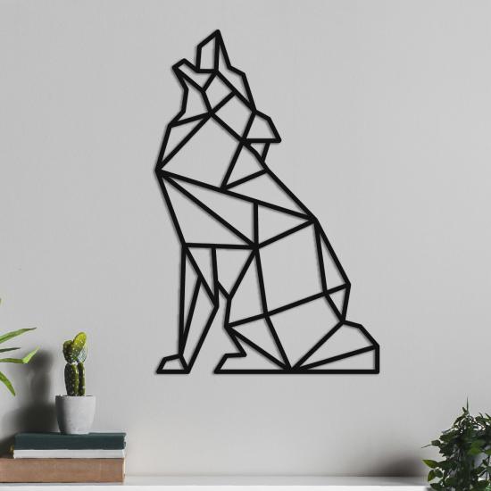 Wolf Metal Decor