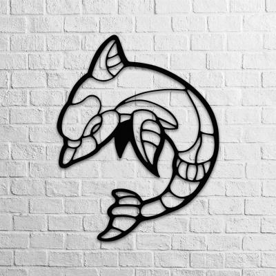 Dolphin Metal Decor